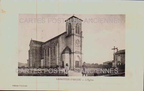 Cartes postales anciennes > CARTES POSTALES > carte postale ancienne > cartes-postales-ancienne.com Aude  Labastide D Anjou