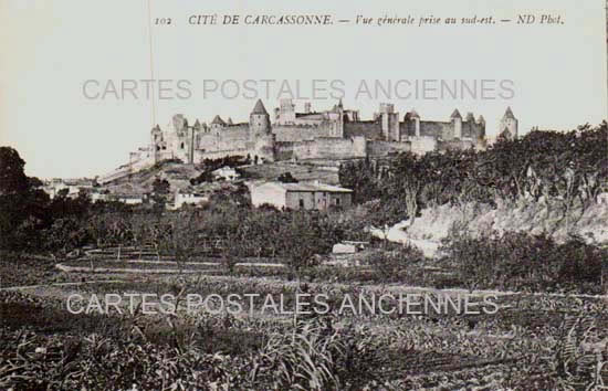 Cartes postales anciennes > CARTES POSTALES > carte postale ancienne > cartes-postales-ancienne.com Aude  Carcassonne