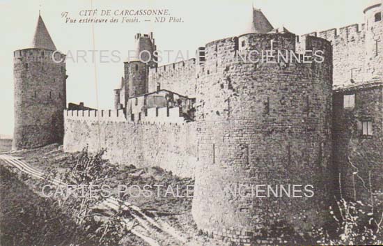 Cartes postales anciennes > CARTES POSTALES > carte postale ancienne > cartes-postales-ancienne.com Aude  Carcassonne