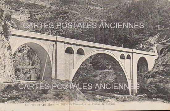 Cartes postales anciennes > CARTES POSTALES > carte postale ancienne > cartes-postales-ancienne.com Aude  Quillan