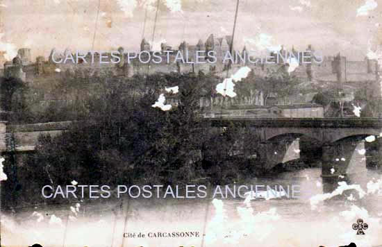 Cartes postales anciennes > CARTES POSTALES > carte postale ancienne > cartes-postales-ancienne.com Aude  Carcassonne