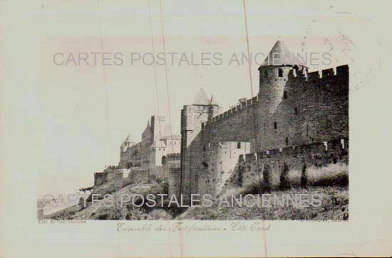 Cartes postales anciennes > CARTES POSTALES > carte postale ancienne > cartes-postales-ancienne.com Aude  Carcassonne
