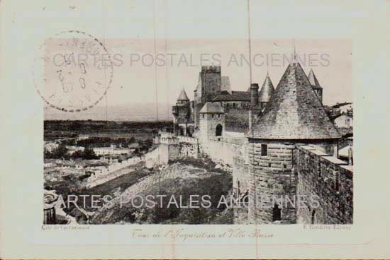 Cartes postales anciennes > CARTES POSTALES > carte postale ancienne > cartes-postales-ancienne.com Aude  Carcassonne