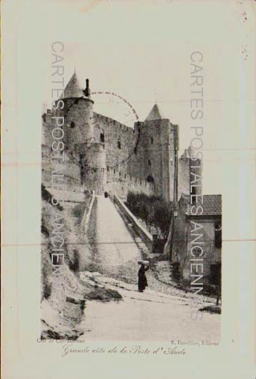 Cartes postales anciennes > CARTES POSTALES > carte postale ancienne > cartes-postales-ancienne.com Aude  Carcassonne