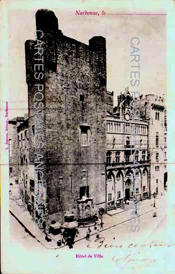 Cartes postales anciennes > CARTES POSTALES > carte postale ancienne > cartes-postales-ancienne.com Aude  Narbonne