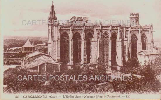 Cartes postales anciennes > CARTES POSTALES > carte postale ancienne > cartes-postales-ancienne.com Aude  Carcassonne