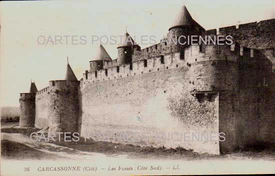 Cartes postales anciennes > CARTES POSTALES > carte postale ancienne > cartes-postales-ancienne.com Aude  Carcassonne