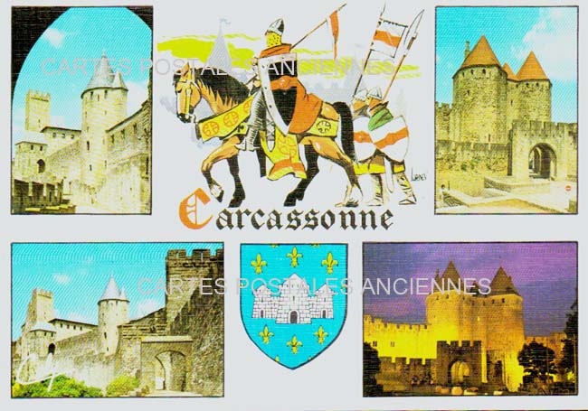 Cartes postales anciennes > CARTES POSTALES > carte postale ancienne > cartes-postales-ancienne.com Occitanie Aude Carcassonne