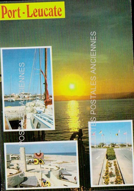 Cartes postales anciennes > CARTES POSTALES > carte postale ancienne > cartes-postales-ancienne.com Occitanie Aude Port Leucate