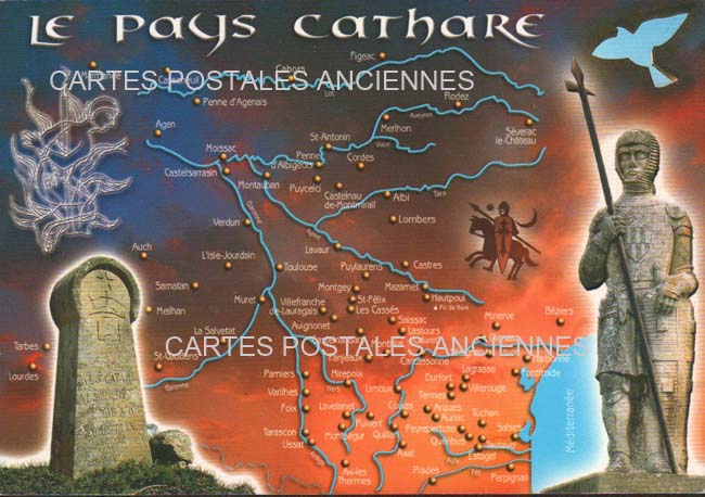 Cartes postales anciennes > CARTES POSTALES > carte postale ancienne > cartes-postales-ancienne.com Occitanie Aude Carcassonne