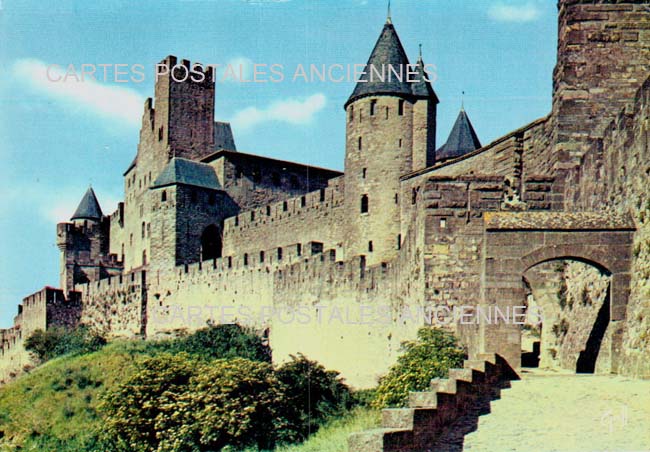 Cartes postales anciennes > CARTES POSTALES > carte postale ancienne > cartes-postales-ancienne.com Occitanie Aude Carcassonne