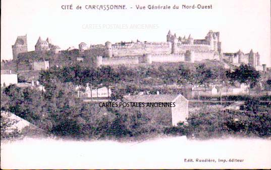 Cartes postales anciennes > CARTES POSTALES > carte postale ancienne > cartes-postales-ancienne.com Occitanie Aude Carcassonne