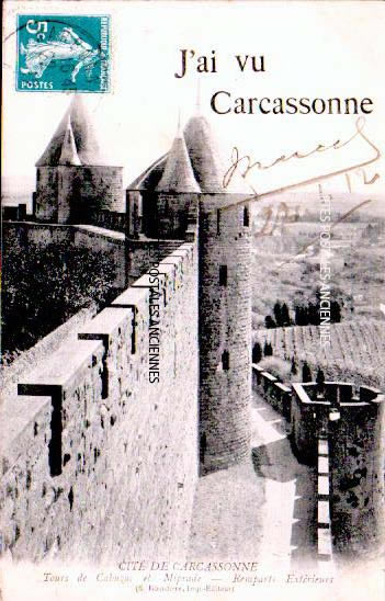 Cartes postales anciennes > CARTES POSTALES > carte postale ancienne > cartes-postales-ancienne.com Aude  Carcassonne
