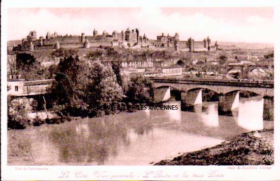 Cartes postales anciennes > CARTES POSTALES > carte postale ancienne > cartes-postales-ancienne.com Occitanie Aude Carcassonne