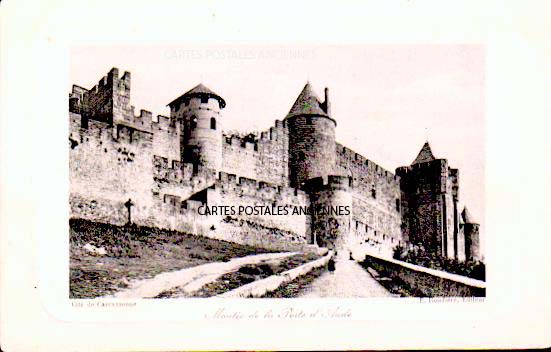 Cartes postales anciennes > CARTES POSTALES > carte postale ancienne > cartes-postales-ancienne.com Occitanie Aude Carcassonne