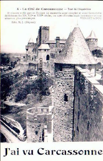 Cartes postales anciennes > CARTES POSTALES > carte postale ancienne > cartes-postales-ancienne.com Aude  Carcassonne