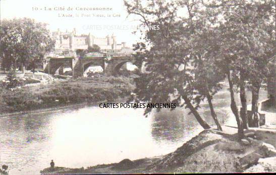 Cartes postales anciennes > CARTES POSTALES > carte postale ancienne > cartes-postales-ancienne.com Occitanie Aude Carcassonne
