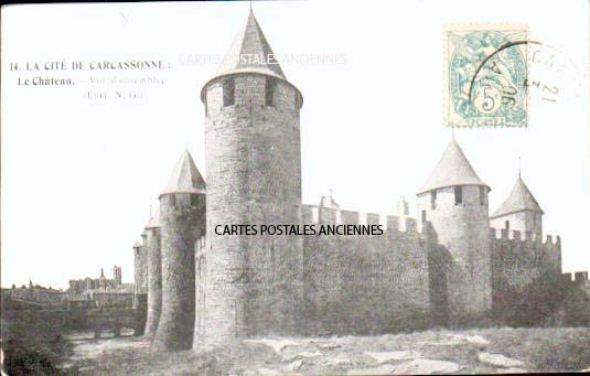 Cartes postales anciennes > CARTES POSTALES > carte postale ancienne > cartes-postales-ancienne.com Occitanie Aude Carcassonne