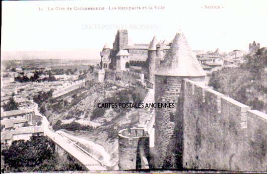 Cartes postales anciennes > CARTES POSTALES > carte postale ancienne > cartes-postales-ancienne.com Occitanie Aude Carcassonne