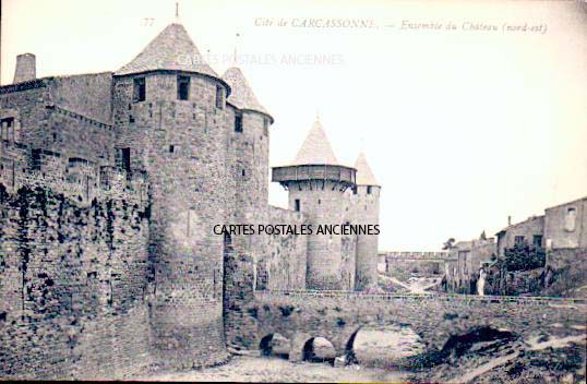 Cartes postales anciennes > CARTES POSTALES > carte postale ancienne > cartes-postales-ancienne.com Occitanie Aude Carcassonne