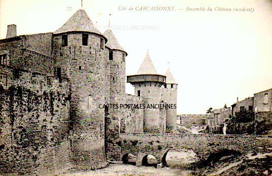 Cartes postales anciennes > CARTES POSTALES > carte postale ancienne > cartes-postales-ancienne.com Occitanie Aude Carcassonne