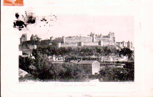 Cartes postales anciennes > CARTES POSTALES > carte postale ancienne > cartes-postales-ancienne.com Occitanie Aude Carcassonne