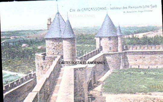 Cartes postales anciennes > CARTES POSTALES > carte postale ancienne > cartes-postales-ancienne.com Occitanie Aude Carcassonne
