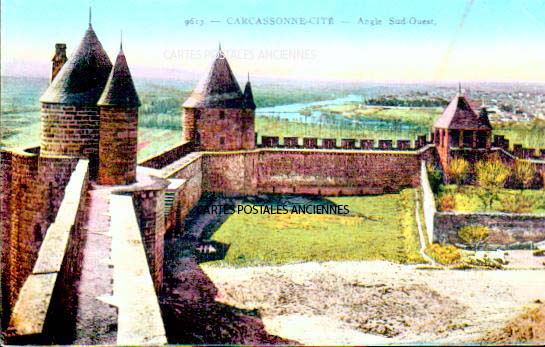 Cartes postales anciennes > CARTES POSTALES > carte postale ancienne > cartes-postales-ancienne.com Occitanie Aude Carcassonne