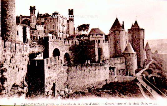 Cartes postales anciennes > CARTES POSTALES > carte postale ancienne > cartes-postales-ancienne.com Occitanie Aude Carcassonne
