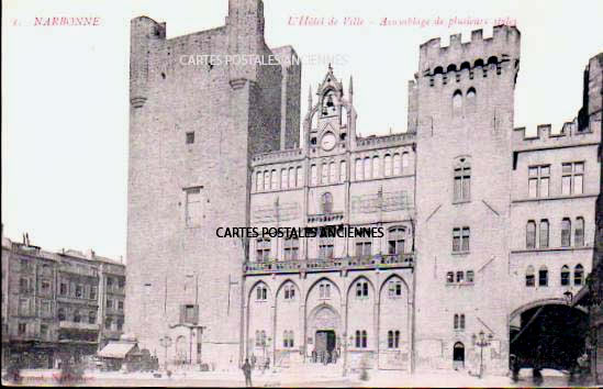 Cartes postales anciennes > CARTES POSTALES > carte postale ancienne > cartes-postales-ancienne.com Occitanie Aude Narbonne