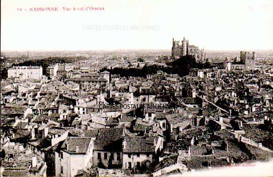 Cartes postales anciennes > CARTES POSTALES > carte postale ancienne > cartes-postales-ancienne.com Occitanie Aude Narbonne