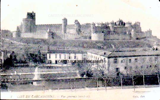 Cartes postales anciennes > CARTES POSTALES > carte postale ancienne > cartes-postales-ancienne.com Occitanie Aude Carcassonne