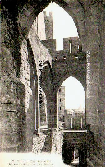 Cartes postales anciennes > CARTES POSTALES > carte postale ancienne > cartes-postales-ancienne.com Aude  Carcassonne