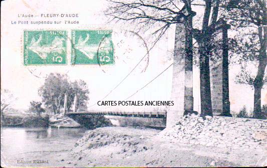 Cartes postales anciennes > CARTES POSTALES > carte postale ancienne > cartes-postales-ancienne.com Occitanie Aude Fleury