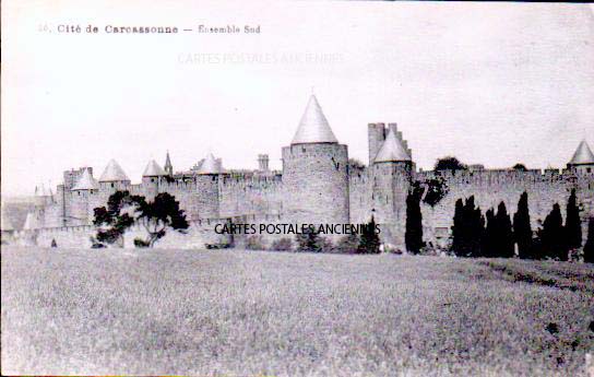 Cartes postales anciennes > CARTES POSTALES > carte postale ancienne > cartes-postales-ancienne.com Aude  Carcassonne