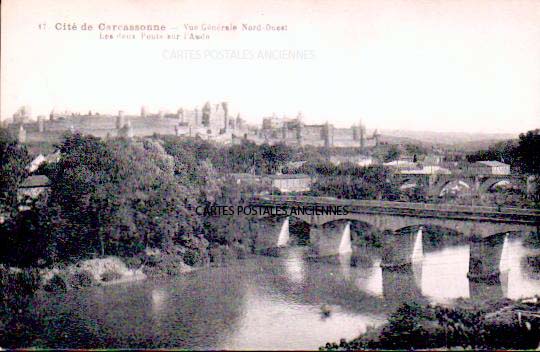 Cartes postales anciennes > CARTES POSTALES > carte postale ancienne > cartes-postales-ancienne.com Aude  Carcassonne