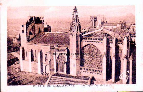 Cartes postales anciennes > CARTES POSTALES > carte postale ancienne > cartes-postales-ancienne.com Aude  Carcassonne