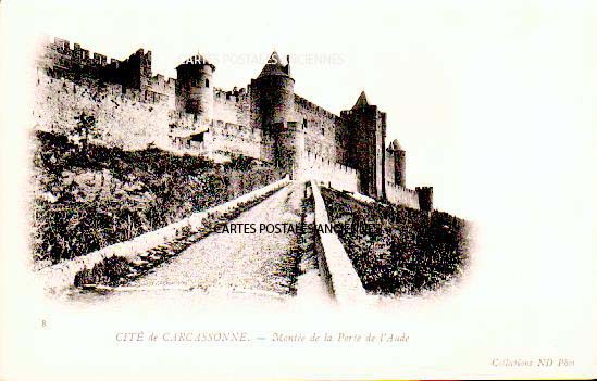 Cartes postales anciennes > CARTES POSTALES > carte postale ancienne > cartes-postales-ancienne.com Aude  Carcassonne