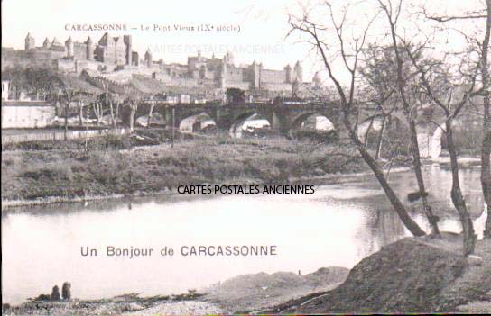 Cartes postales anciennes > CARTES POSTALES > carte postale ancienne > cartes-postales-ancienne.com Aude  Carcassonne