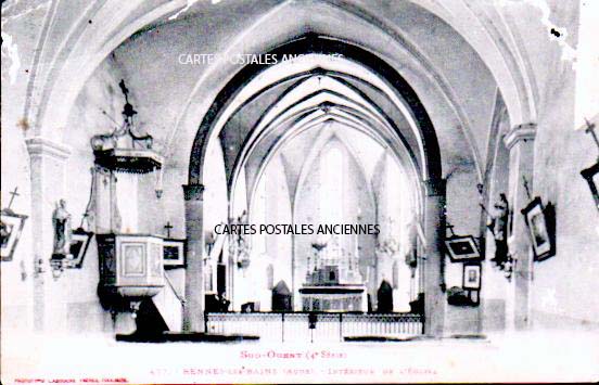 Cartes postales anciennes > CARTES POSTALES > carte postale ancienne > cartes-postales-ancienne.com Aude  Rennes Les Bains