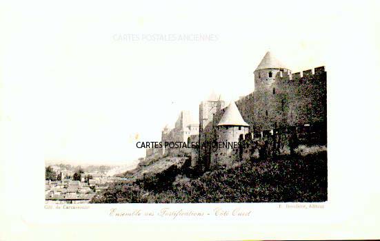 Cartes postales anciennes > CARTES POSTALES > carte postale ancienne > cartes-postales-ancienne.com Aude  Carcassonne