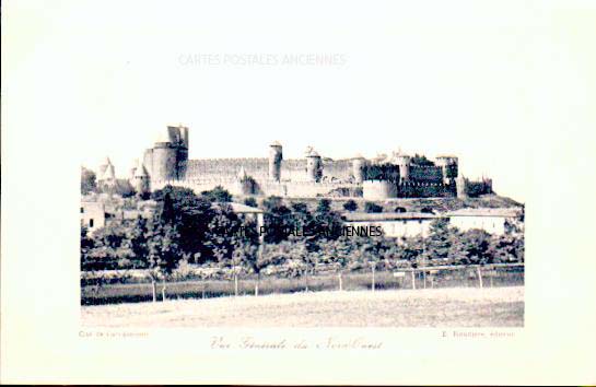 Cartes postales anciennes > CARTES POSTALES > carte postale ancienne > cartes-postales-ancienne.com Aude  Carcassonne
