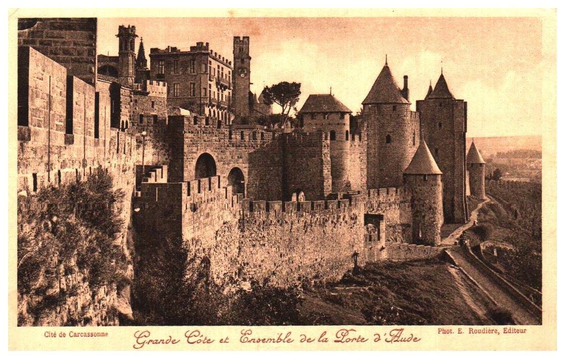 Cartes postales anciennes > CARTES POSTALES > carte postale ancienne > cartes-postales-ancienne.com Aude  Carcassonne