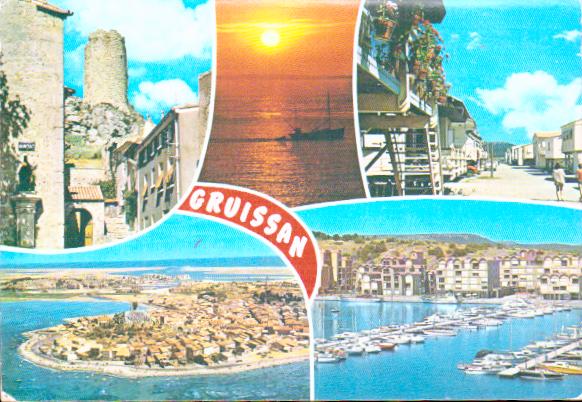 Cartes postales anciennes > CARTES POSTALES > carte postale ancienne > cartes-postales-ancienne.com Occitanie Aude Gruissan