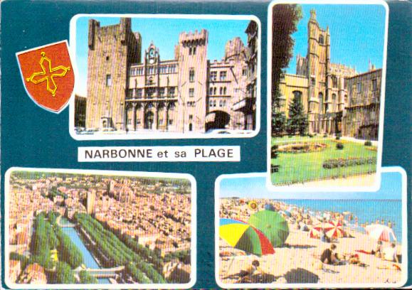 Cartes postales anciennes > CARTES POSTALES > carte postale ancienne > cartes-postales-ancienne.com Aude  Narbonne Plage