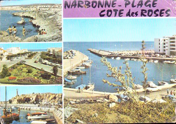 Cartes postales anciennes > CARTES POSTALES > carte postale ancienne > cartes-postales-ancienne.com Occitanie Aude Narbonne Plage