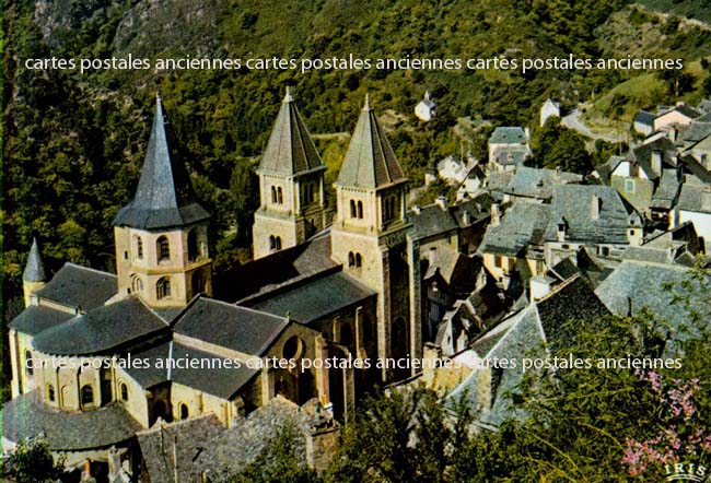 Cartes postales anciennes > CARTES POSTALES > carte postale ancienne > cartes-postales-ancienne.com Aveyron 12 Conques