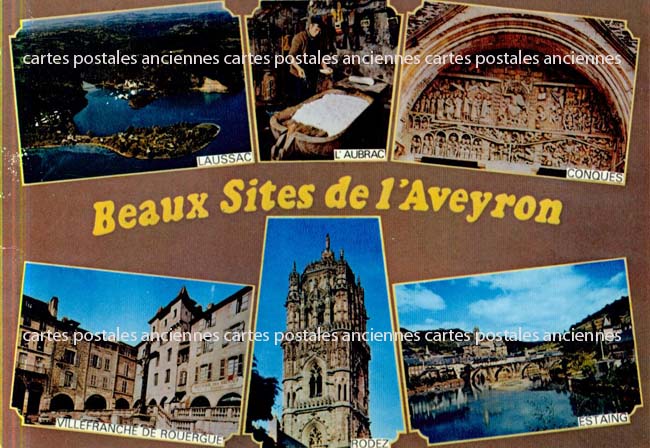 Cartes postales anciennes > CARTES POSTALES > carte postale ancienne > cartes-postales-ancienne.com Occitanie Aveyron