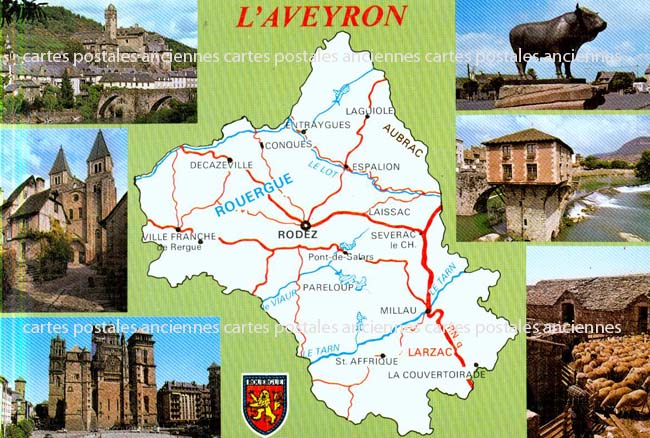Cartes postales anciennes > CARTES POSTALES > carte postale ancienne > cartes-postales-ancienne.com Occitanie Aveyron