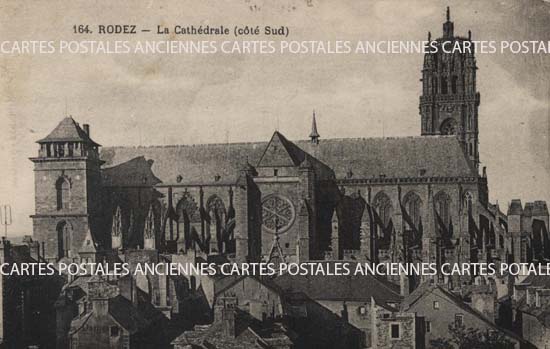 Cartes postales anciennes > CARTES POSTALES > carte postale ancienne > cartes-postales-ancienne.com Occitanie Aveyron Rodez